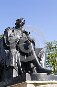 Edward Jenner Statue in Kensington Gardens, London