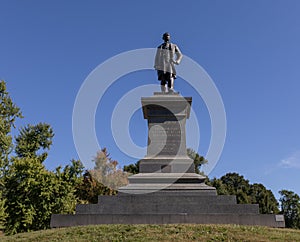 Edward Manning Bigelow monument in Schenley Park, Pittsburgh, Pennsylvania