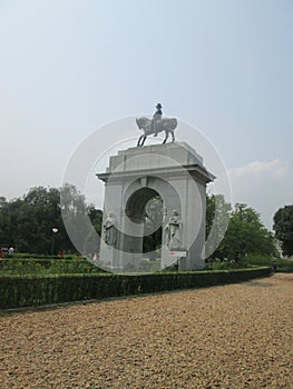 Edward vii Rex imperator statue