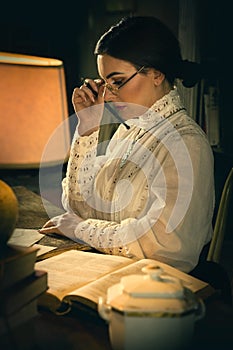 Edwardian headmistress