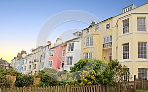 Edwardian seafront properties