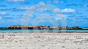 Edwards Island is an island in Lancelin. The island is 0.454 hectares with a elevation of 5 metres and is situated 100 metres off