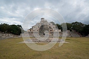 Edzna ruins, Mexico photo