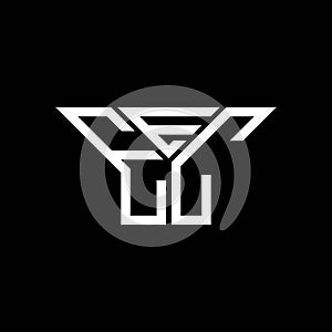 EEC letter logo creative design with vector graphic, EEC