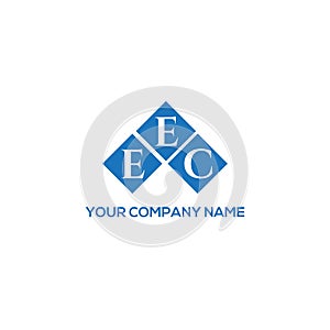 EEC letter logo design on BLACK background. EEC creative initials letter logo concept. EEC letter design photo