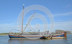 Eel Fishing Boat,Rhein,Rhine River,Germany