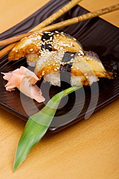 Eel sushi