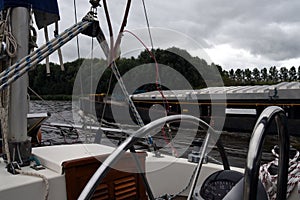 Eems canal. Netherlands. photo