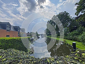 The Eendragtspolder polder area in Zuidplas Zevenhuizen in the Netherlands