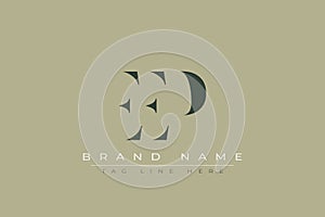 EEP abstract letter logo design