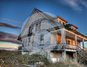 Eerie Abandoned House photo