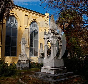 Eerie Charleston, South Carolina Graveyard