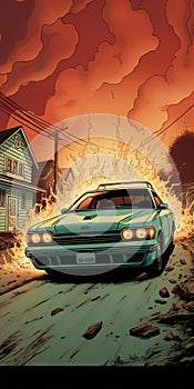 Eerily Realistic Toyota Camry: A Tribute To Tibet Comics Issue 2