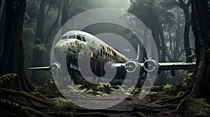 Eerily Realistic Zbrush Portraitures: Recycled Jet Airplane In Dark Forest