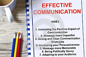 Effective communication concept- photo