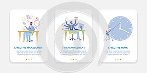 Effective Time Management at Work Clerk Has Tasks