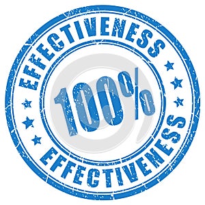 Effectiveness stamp