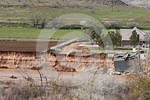 Effetti da fulmine alluvione 