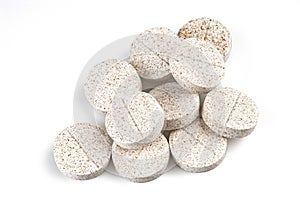 effervescent pill for dissolving in water