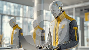 Efficiency Redefined: The Blue Squad of the Future Office!