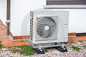 Efficient air source heat pump: modern solution for home heating and hot water