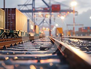 Efficient Cargo Movement: Rail Freight Dynamics