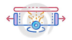 Efficient Data Transfer: Seamless Information Flow, vector design Generative AI