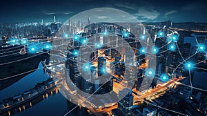 Efficient energy distribution with iot