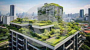 efficient green condominium building