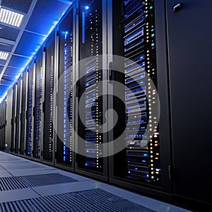 Efficient Servers in Action Within a High-Tech Network Environment