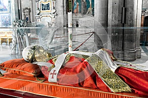 The effigy of Pope Gregory X