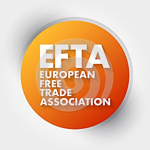 EFTA European Free Trade Association - regional trade organization and free trade area consisting of four European states: Iceland