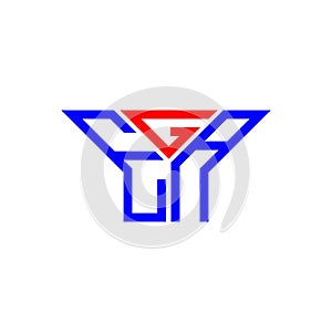 EGA letter logo creative design with vector graphic, EGA