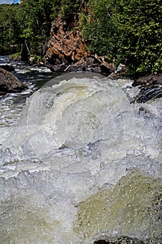 Egan Chutes Create A Maelstrom Of Rushing Water