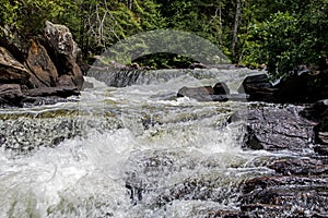 Egan Chutes Waterfall Near Bancroft, Ontario, Canada photo