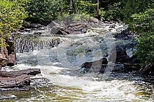 Egan Chutes Waterfall On The York River photo