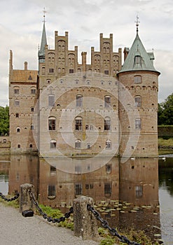 Egeskov castle in Denmark