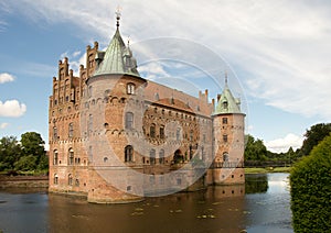 Egeskov castle in Denmark