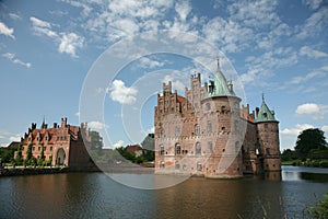 Egeskov Castle Denmark Funen island