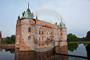 Egeskov castle Funen Denmark