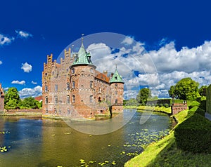 Egeskov Castle, Funen, Denmark. photo