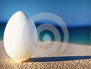 Egg on the Beach