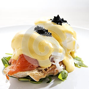 Egg Benedict with Smoked Salmon