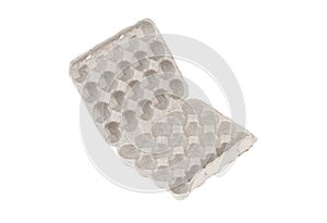 Egg box on a white background.