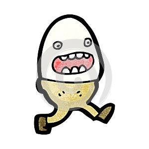 egg cartoon character