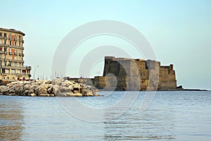 Egg Castle a medieval fortress in the bay of Naples