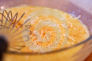 Cheese And Egg Mixture