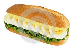 Egg And Cress Sandwich Sub Roll