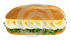Egg And Cress Sandwich Sub Roll