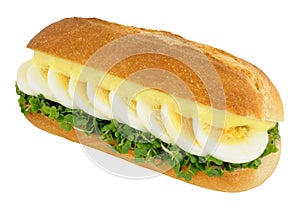 Egg And Cress Sandwich Sub Roll